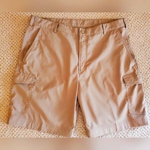 Nike Dri-fit Men's Golf Cargo Shorts Khaki - Sz 36